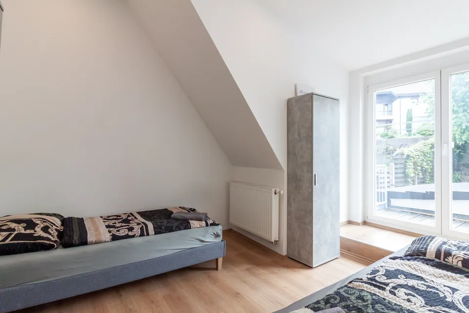 Oberboihingen, Monteurapartment Oberboihingen | Balkon, Ansicht 9