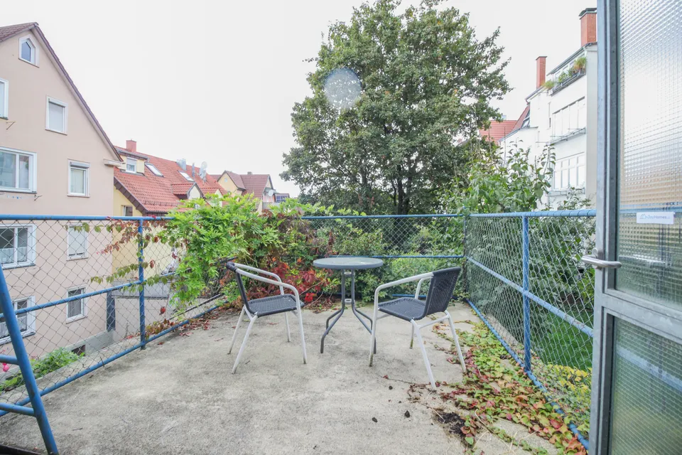 Stuttgart-Untertürkheim, Monteurapartment Untertürkheim | Daimler & Terrasse, Ansicht 1
