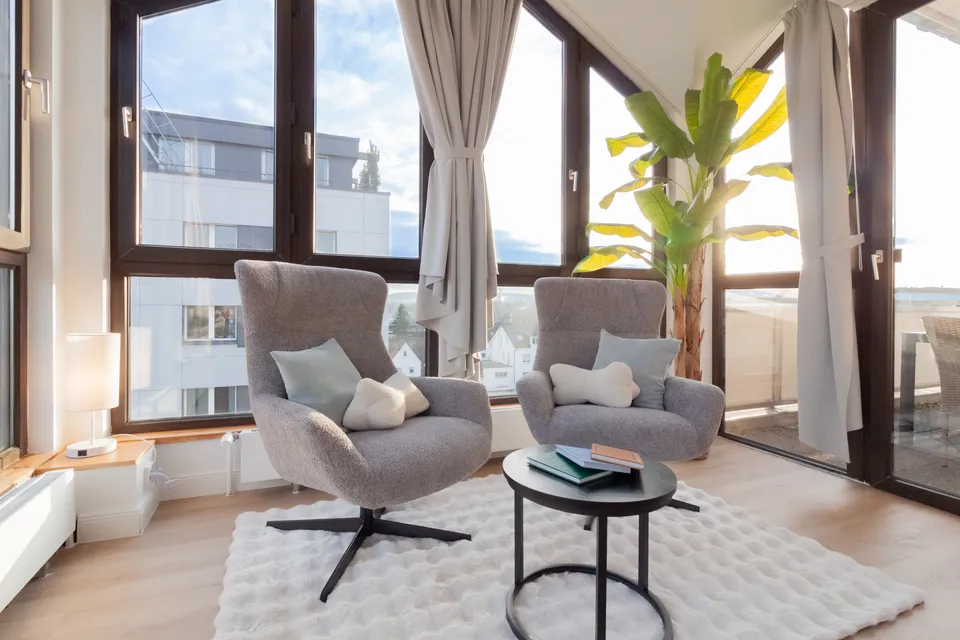 Filderstadt, Penthouse Filderstadt | Flughafen & Terrasse, Ansicht 2