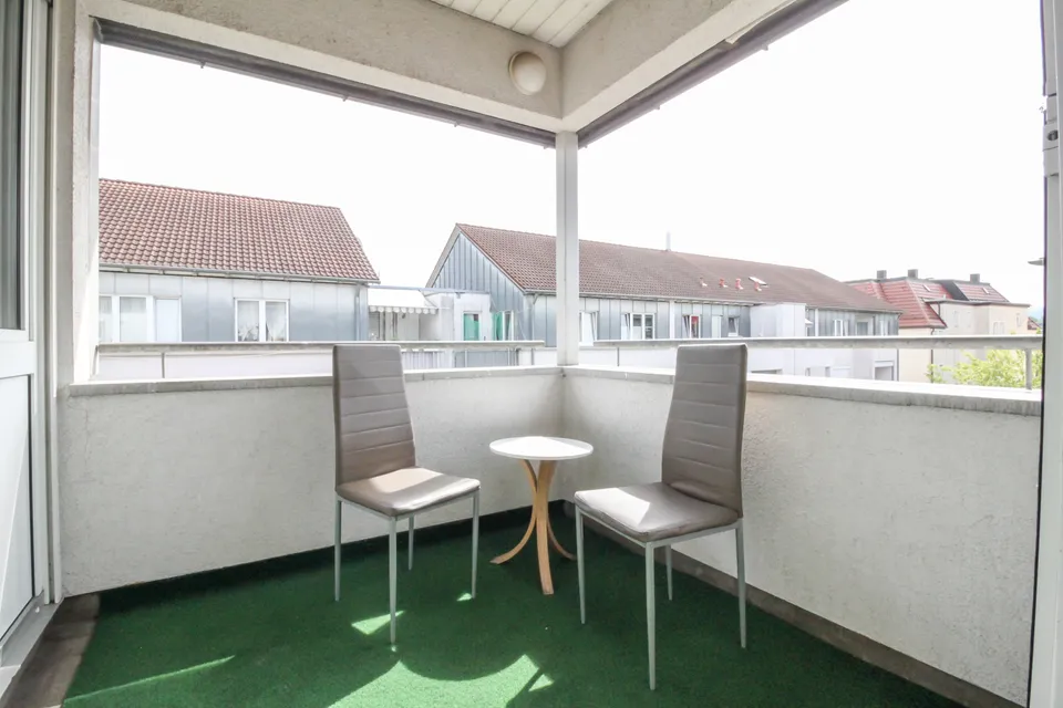 Göppingen, Sunny Apartment Göppingen | Balkon & Parkplatz, Ansicht 12